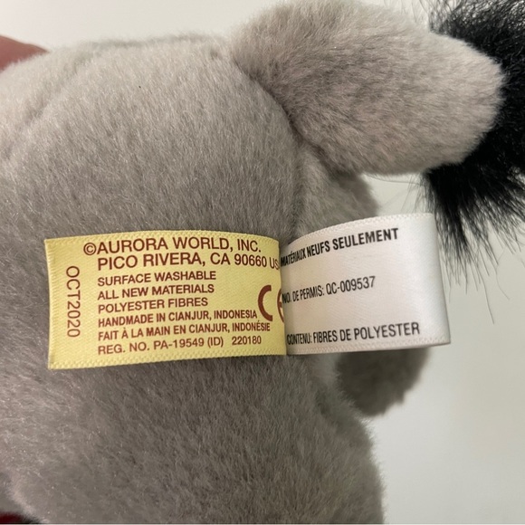 Gray‎ Plush Rhino Toy - Picture 6 of 10